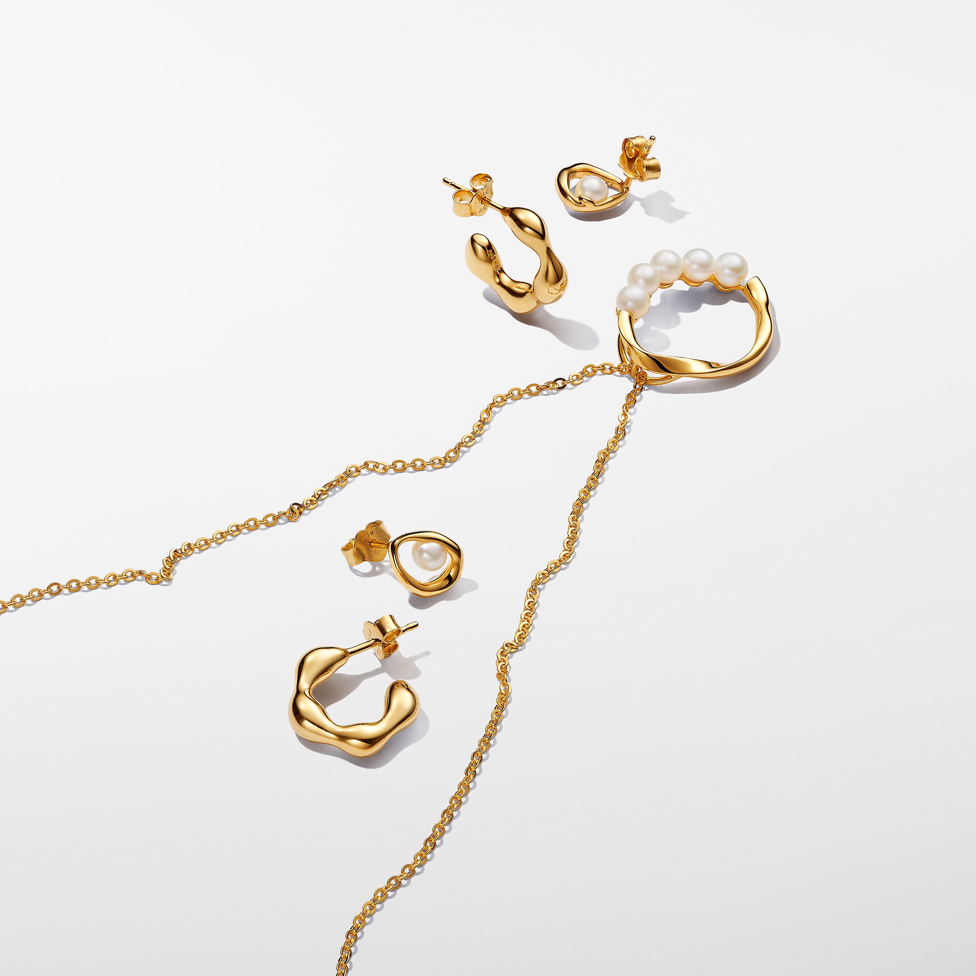 Collier grosse maille doré - Mimy Bijoux