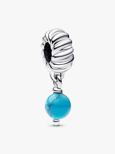 VENTE FINALE - Charm-pendentif Turquoise