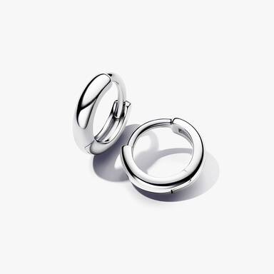 Sparkling Huggie Hoop Earring Set