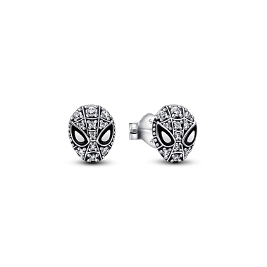 Marvel Spider-Man Mask Pavé Stud Earrings