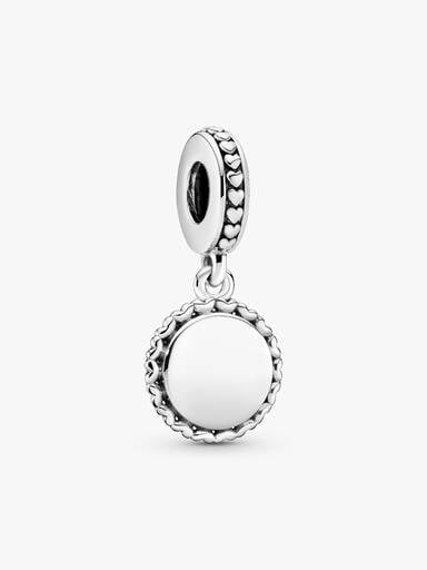 VENTE FINALE - Pendentif en argent à graver