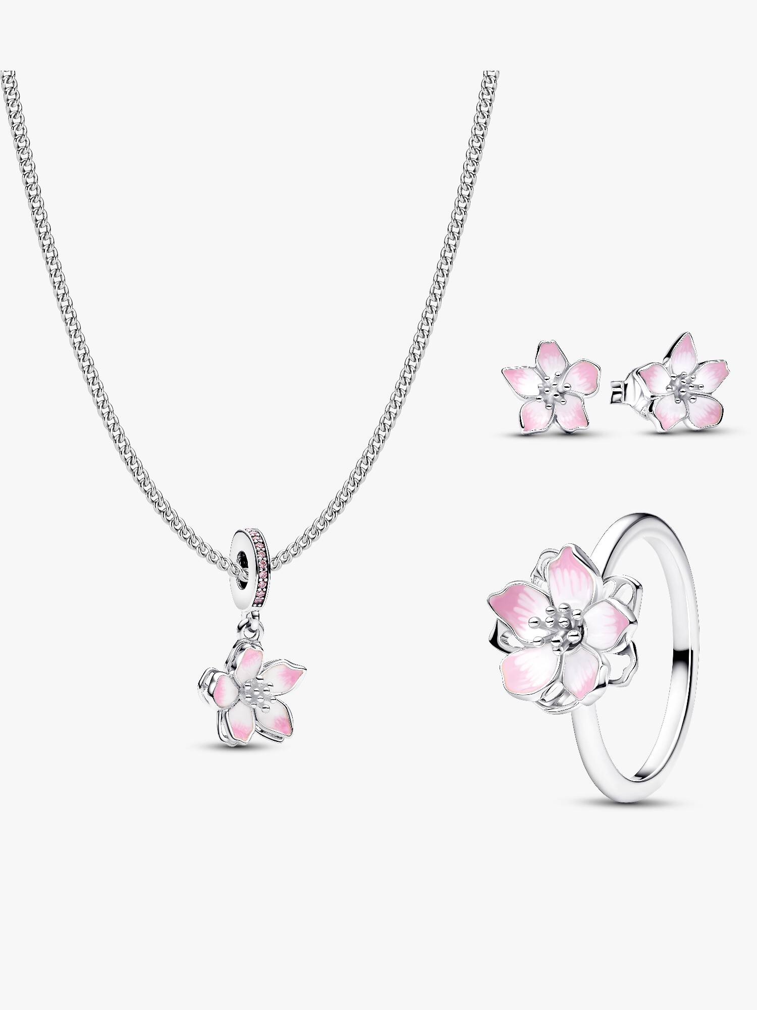 Pink Cherry Blossom Full Jewellery Collection