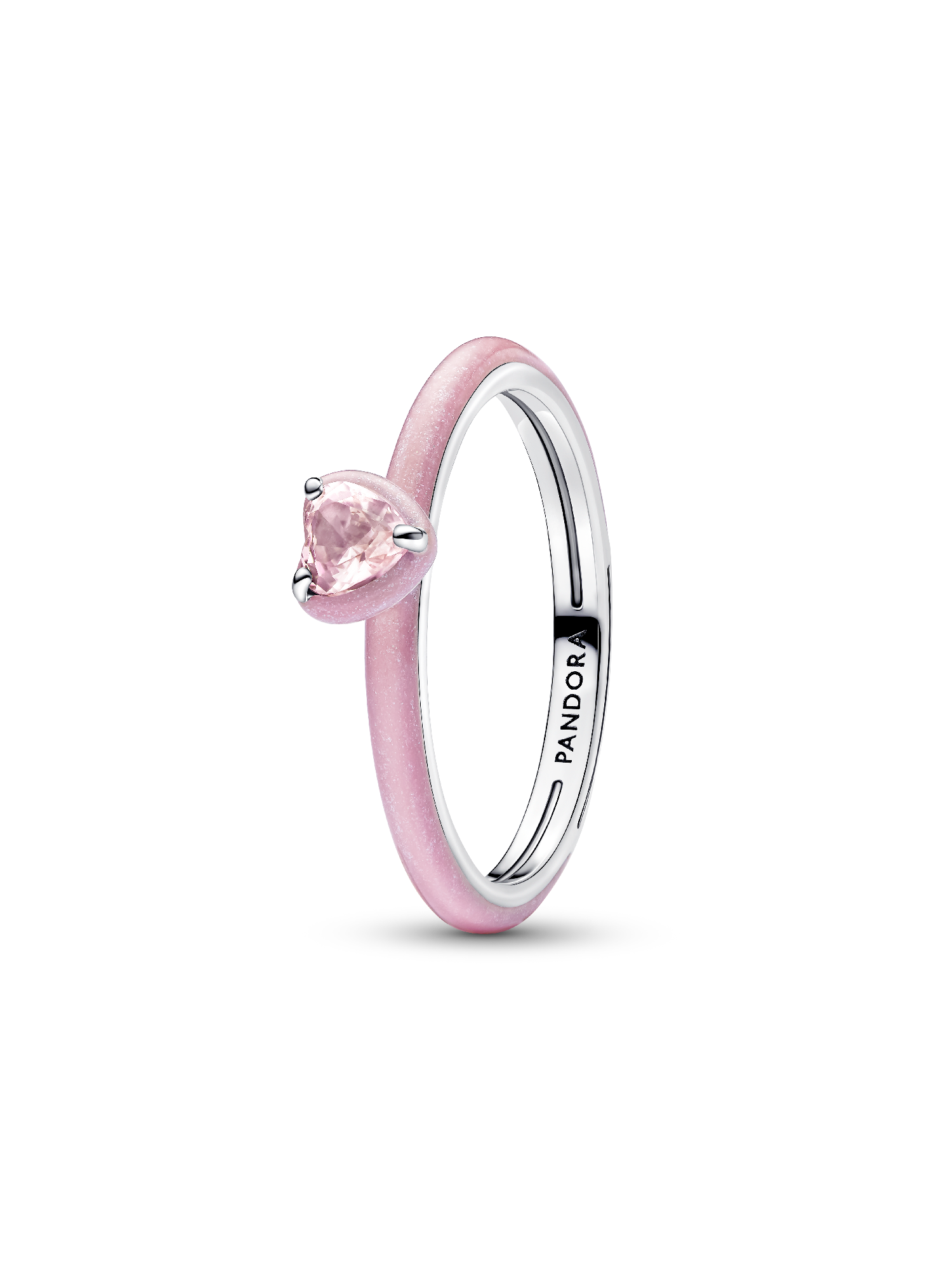 Bague Cœur chakra rose