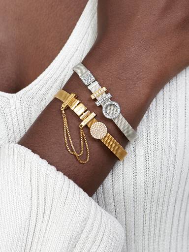 VENTE FINALE - Bracelet en mailles Pandora Reflexions