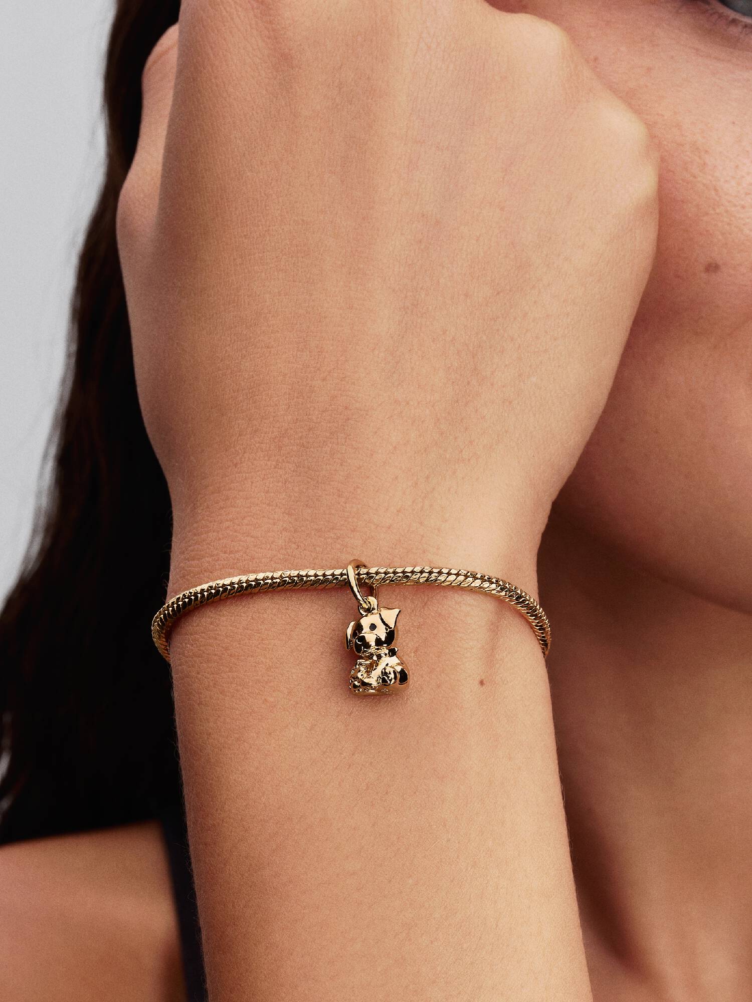 Labrador Puppy Dog Dangle Charm
