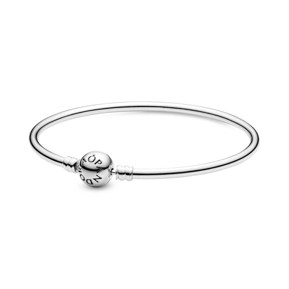 Silver Charm Bangle Bracelet | Sterling silver | Pandora Canada