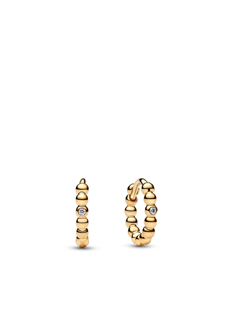 Ensemble de bijoux croisé et perlé