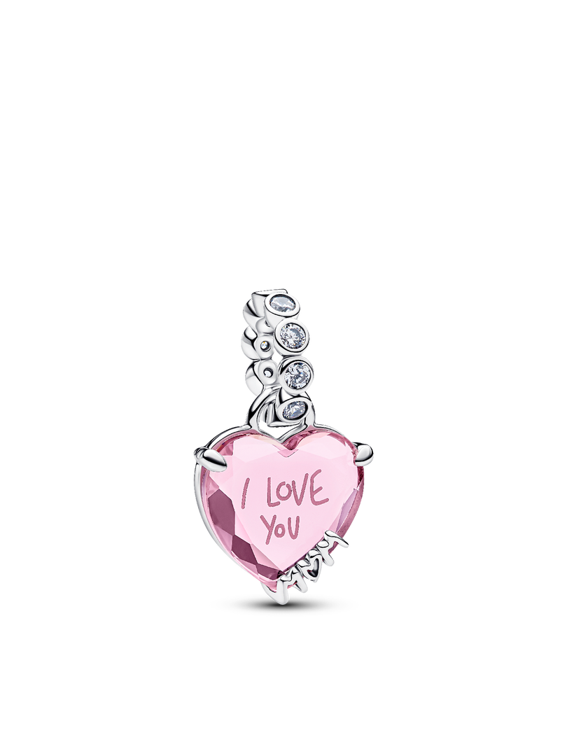 I Love You Mom Charm Bracelet