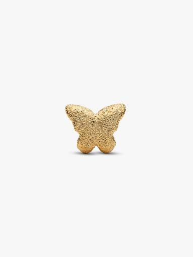 Textured Butterfly Mini Charm