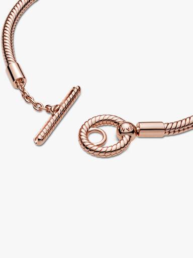 FINAL SALE - Pandora Moments T-Bar Snake Chain Bracelet