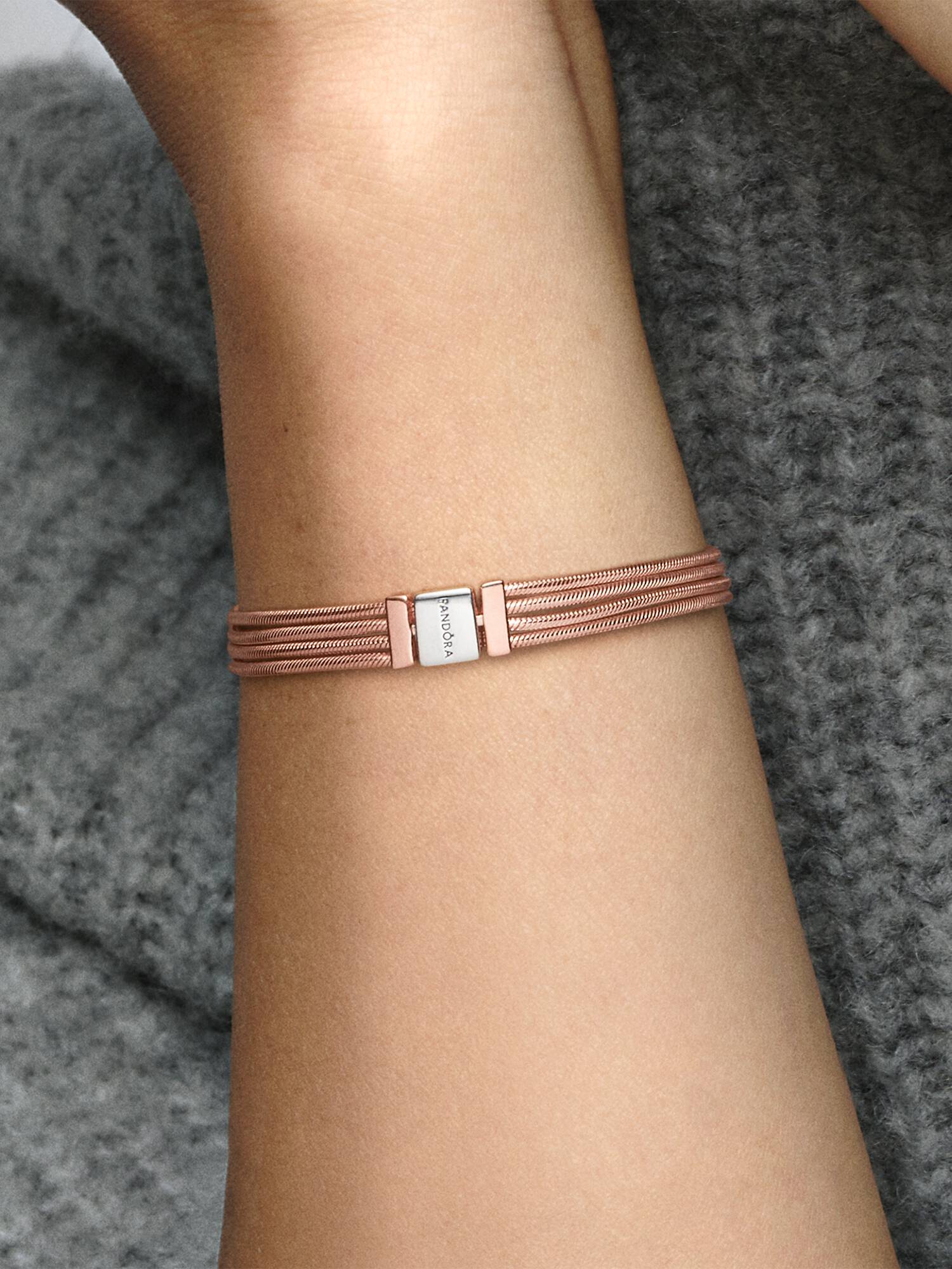 FINAL SALE - Pandora Reflexions Multi Snake Chain Bracelet