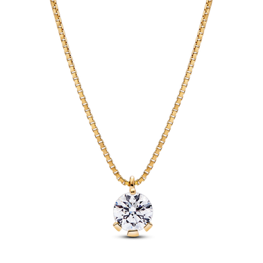 Pandora Nova Lab-grown Diamond Pendant Necklace 1.00 carat tw 14k Gold