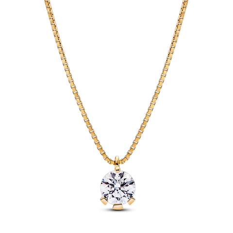 Pandora Nova Lab-grown Diamond Pendant Necklace 1.00 carat tw 14k Gold