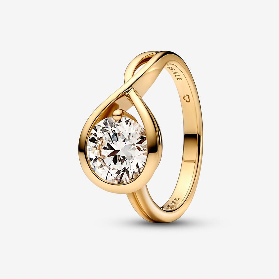 Pandora Infinite Lab-grown Diamond Ring 2.00 carat tw 14k Gold image number 0