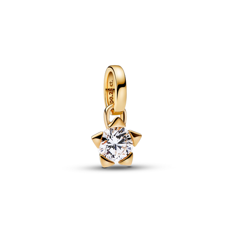 Pandora Talisman Lab-grown Diamond Star Pendant 0.25 carat tw 14k Gold