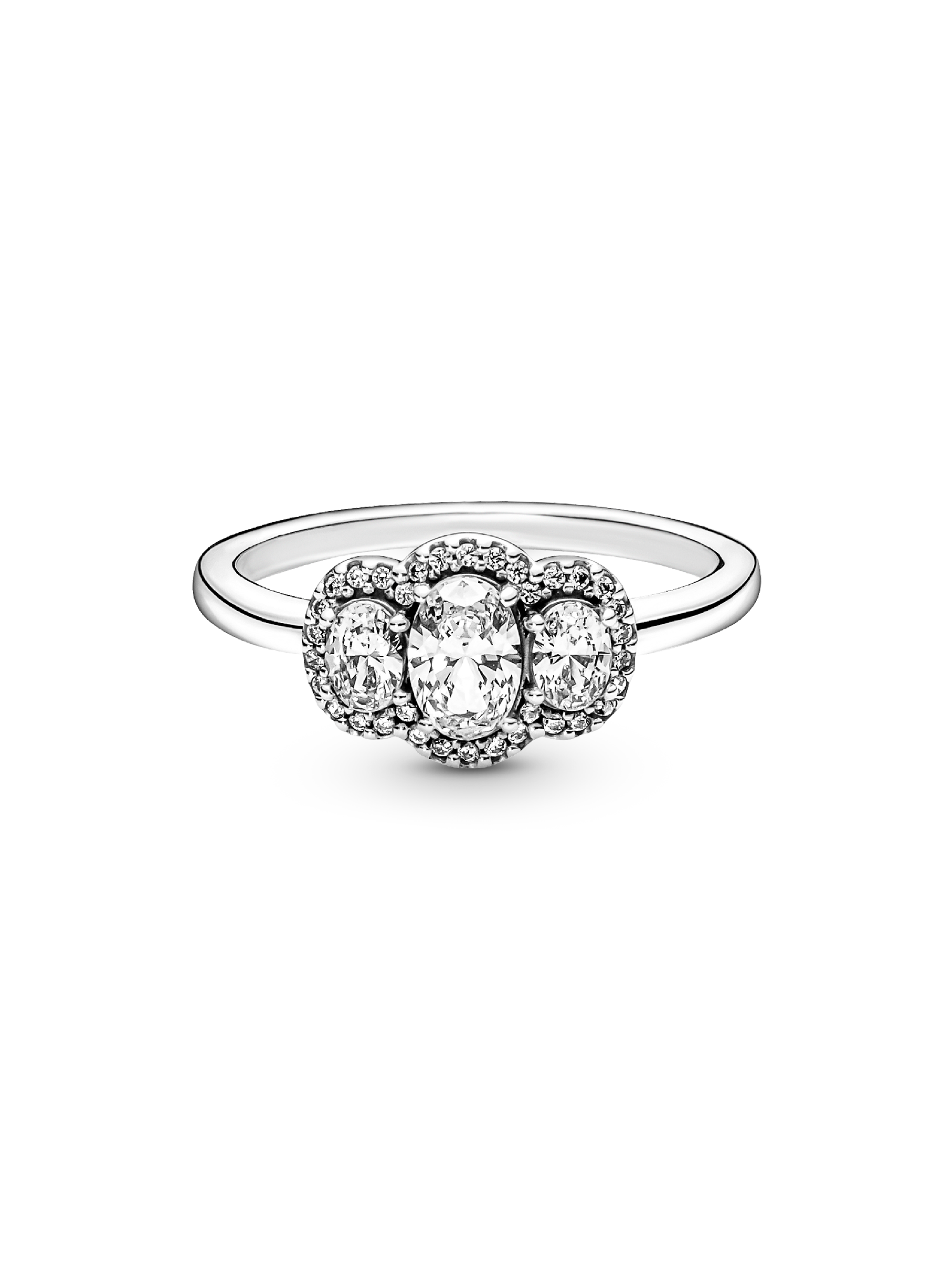 Bague Rétro à trois pierres