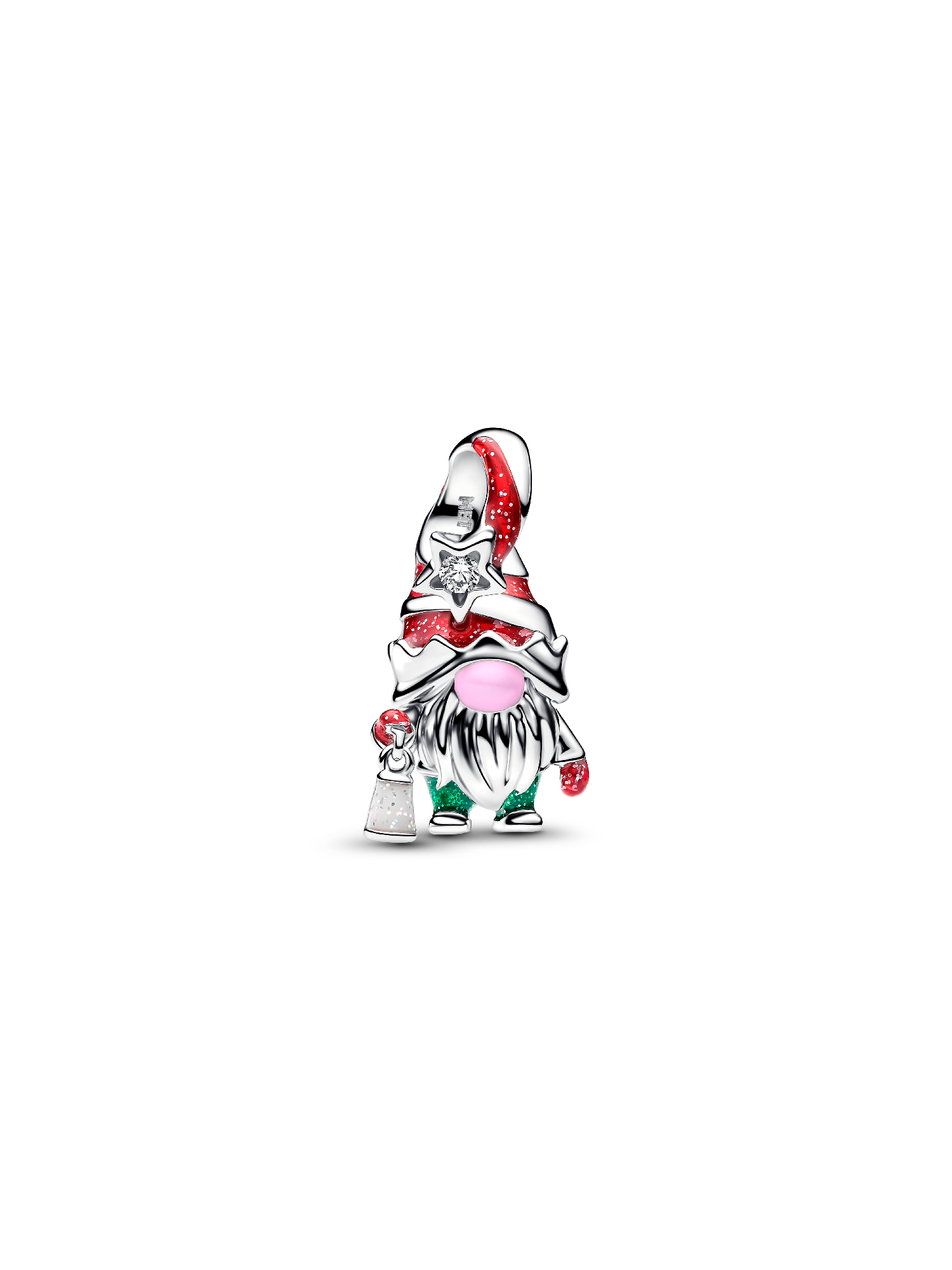 Glow-in-the-dark Gnome Charm