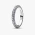 Engravable Pavé Single Row Band Ring Engravable Pavé Single Row Band Ring