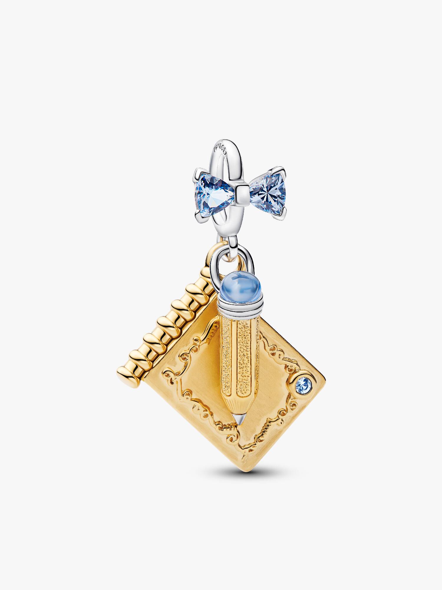 Charm-pendentif Carte de danse et crayon Bridgerton