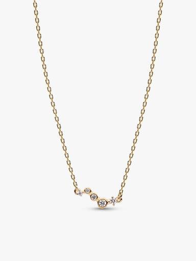 Pandora Era 14K Gold Lab-Grown Diamond Droplets Jewellery Set