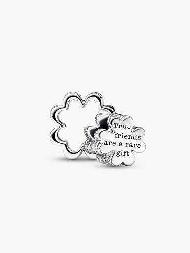FINAL SALE - Splittable Four Leaf Clover Charm