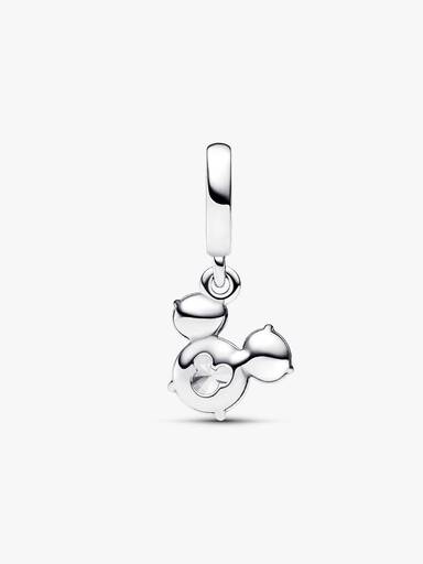 FINAL SALE - Disney Mickey Mouse Sparkling Head Silhouette Dangle Charm