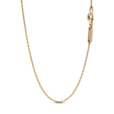 Pandora Talisman Cable Chain Necklace 14k Gold
