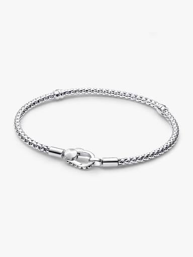 Studded Clasp & Chain Bracelet