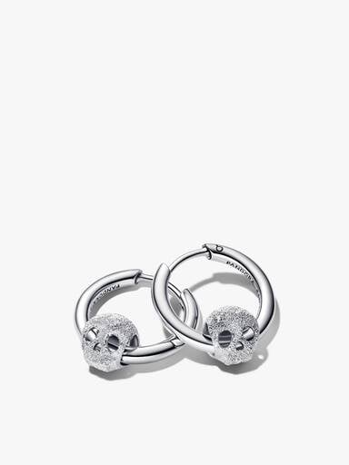 Boucles d'oreilles à charms Tête de mort