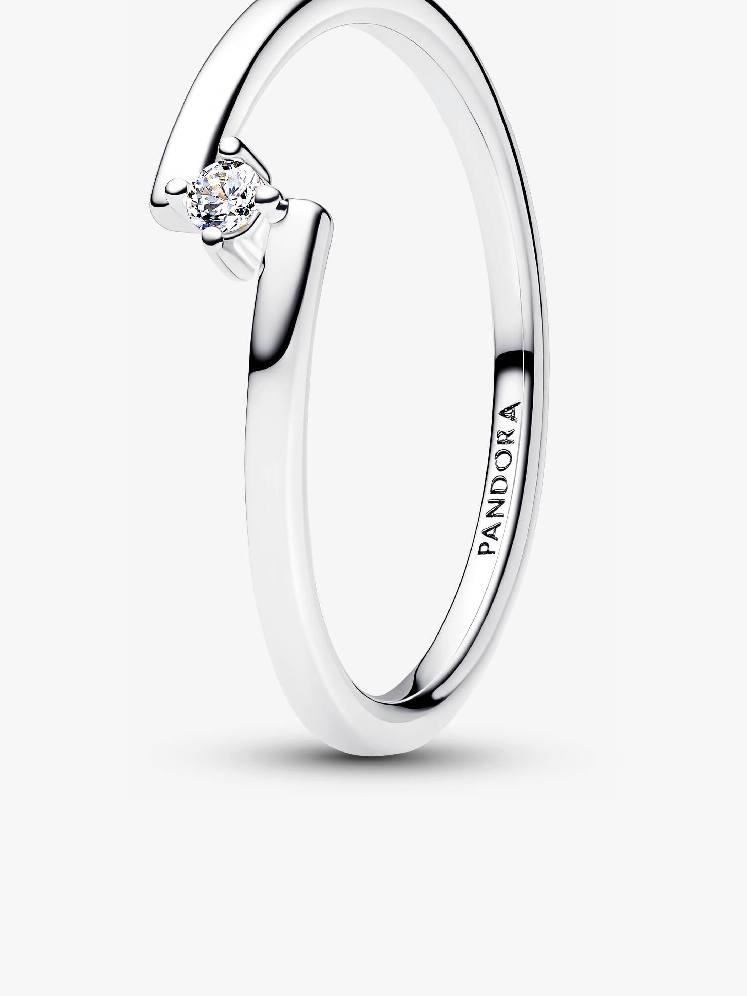 Split Solitaire Ring
