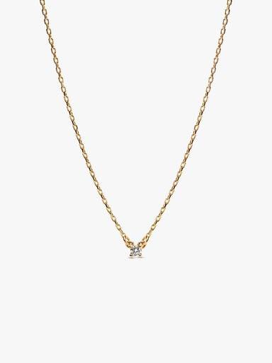Collier à pendentif avec diamant cultivé en laboratoire Pandora Era