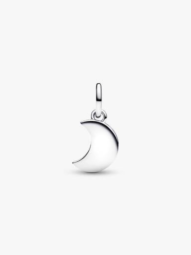 Charm-pendentif double Croissant de Lune