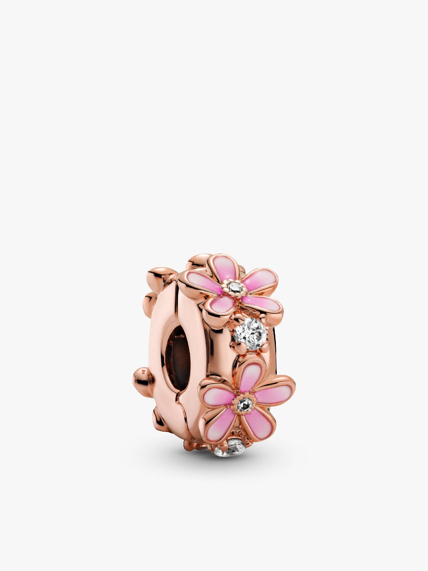 Clip espaceur Marguerites roses
