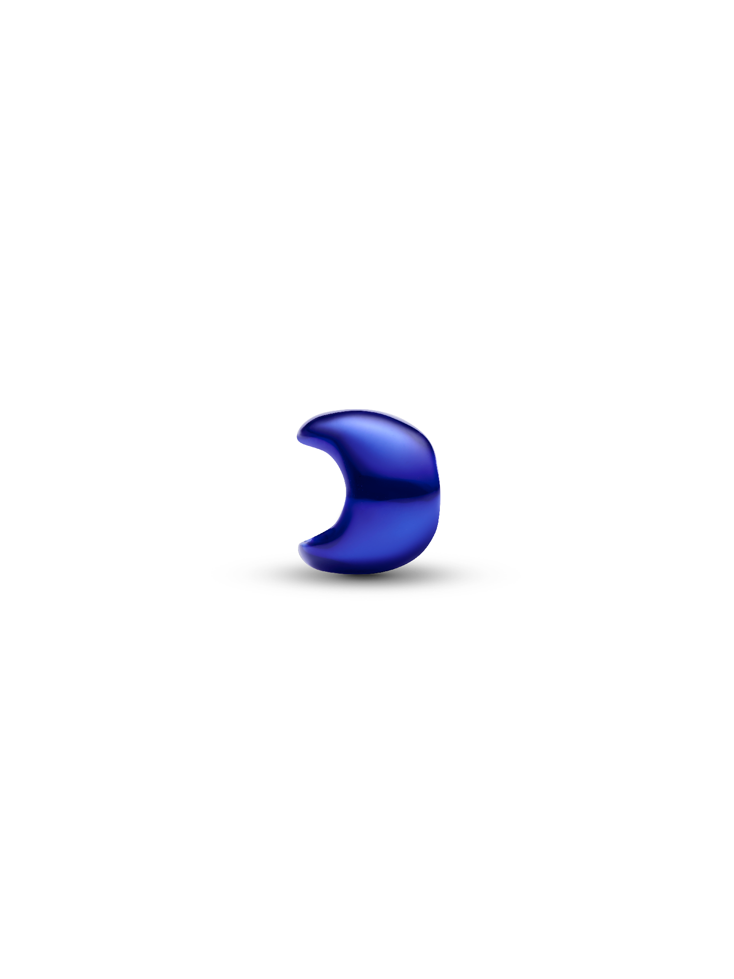 Mini charm Lune bleue