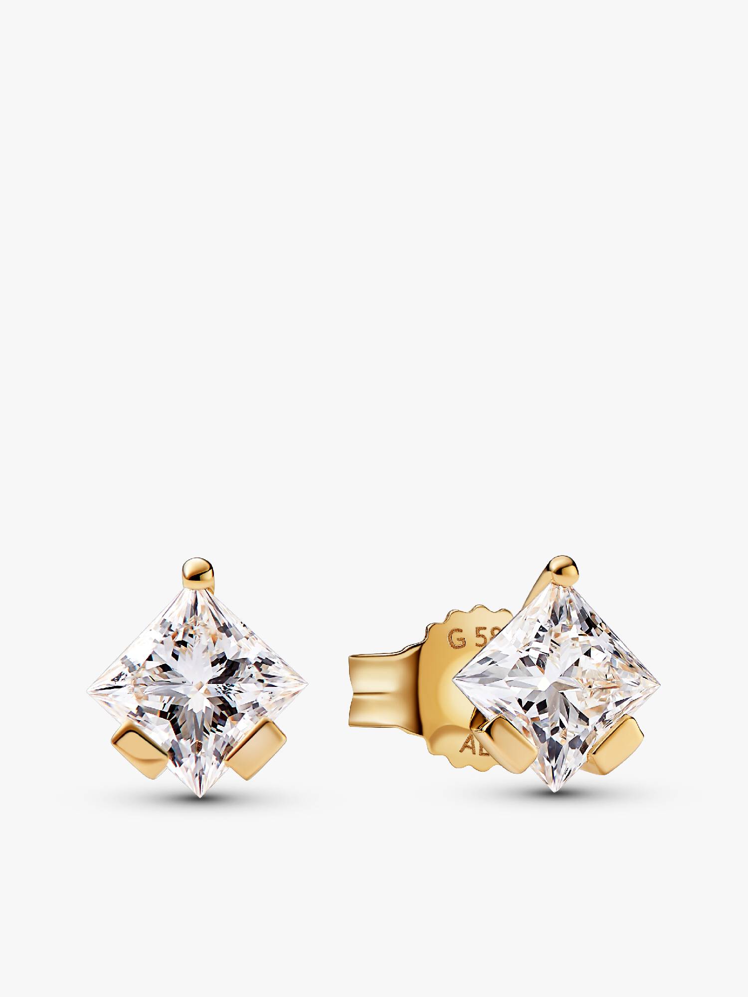VENTE FINALE - Clous d'oreilles à diamant cultivé en laboratoire Pandora Nova
