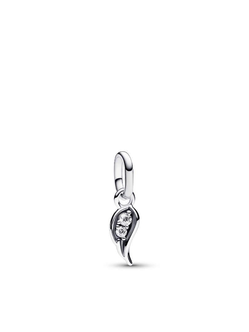 Mini Angel Wing Single Dangle Charm Earring