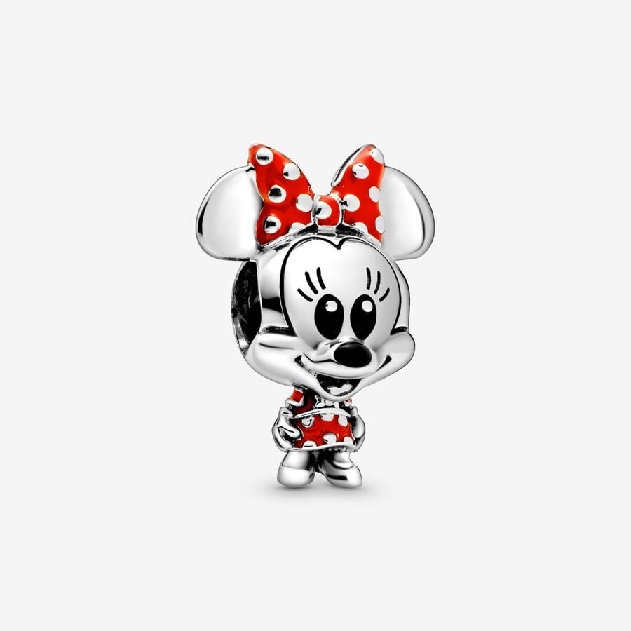 Charm Disney Nœud à pois de Minnie Mouse image number 0