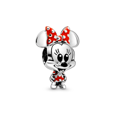 Charm Disney Nœud à pois de Minnie Mouse