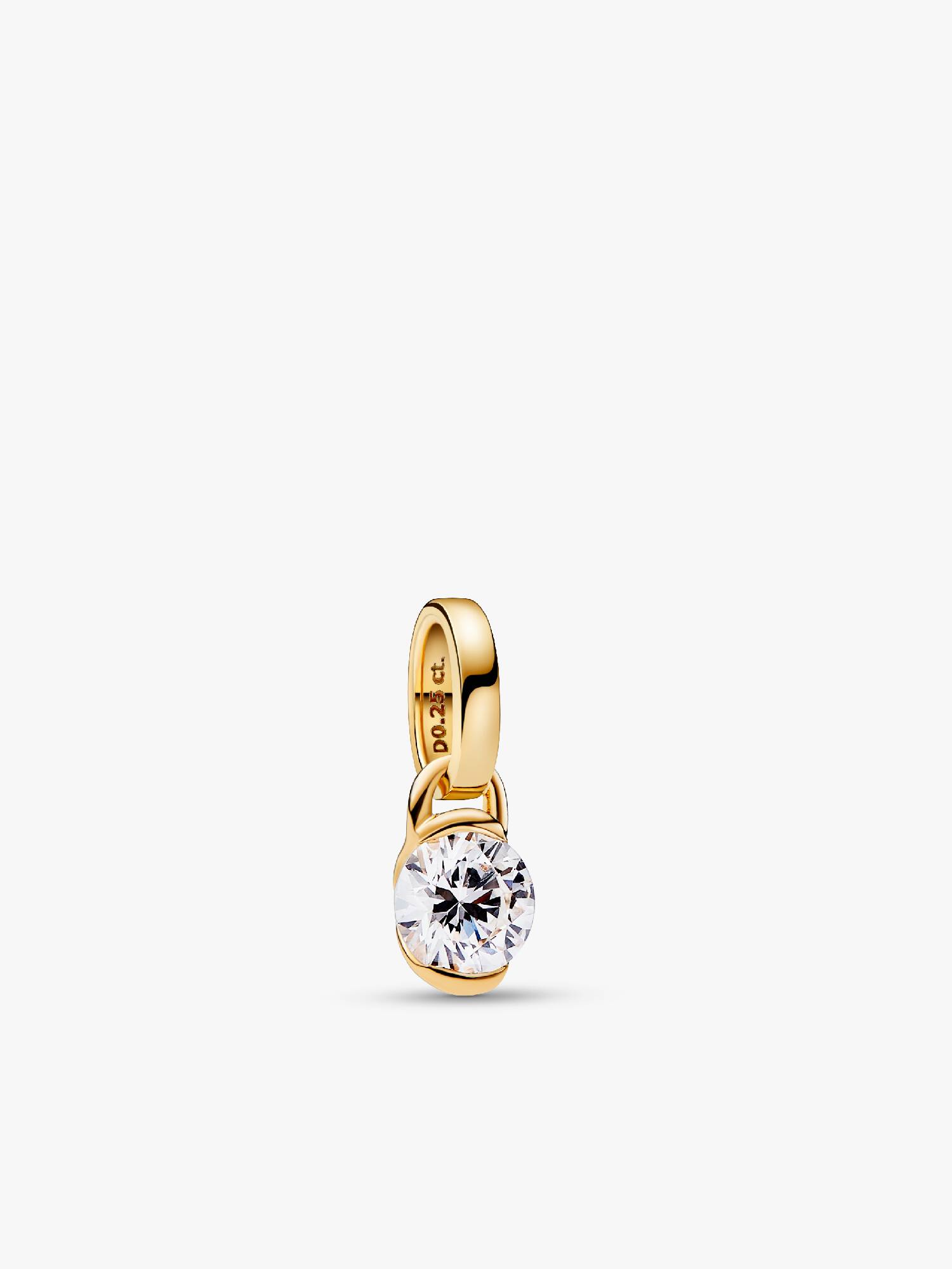 VENTE FINALE -  Pendentif à diamant cultivé en laboratoire en forme d'infini Pandora Talisman