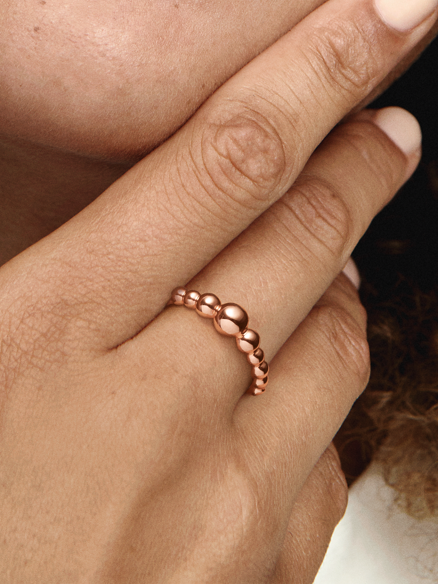 String of Beads Ring