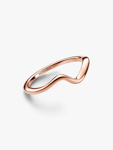 Polished Wave Ring