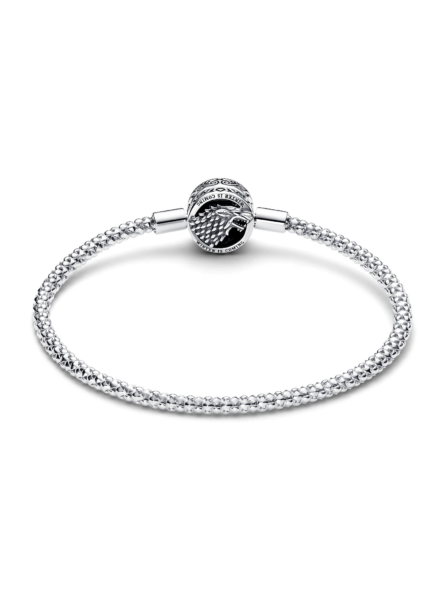 Game of Thrones House Sigil Clasp Pandora Moments Studded Chain Bracelet