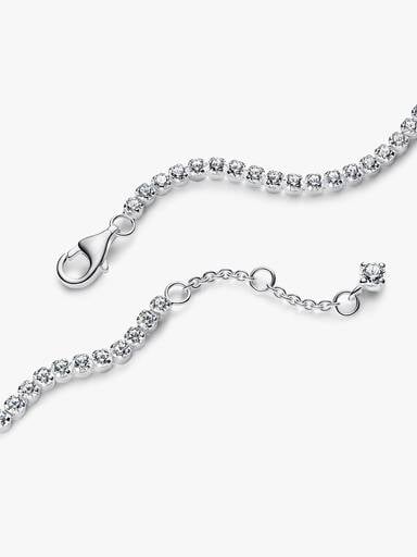 Bracelet tennis scintillant