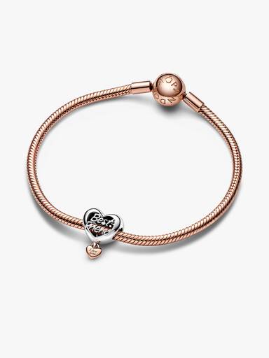 VENTE FINALE - Charm Cœur « Love You Best Friend »