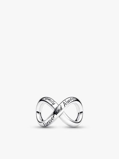 Forever Love Engravable Charm Duo