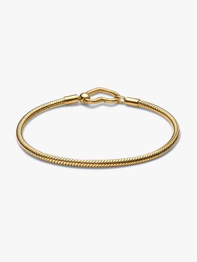 Heart Closure Snake Chain Bracelet