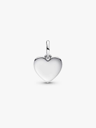 Engravable Love Heart Dangle Charm