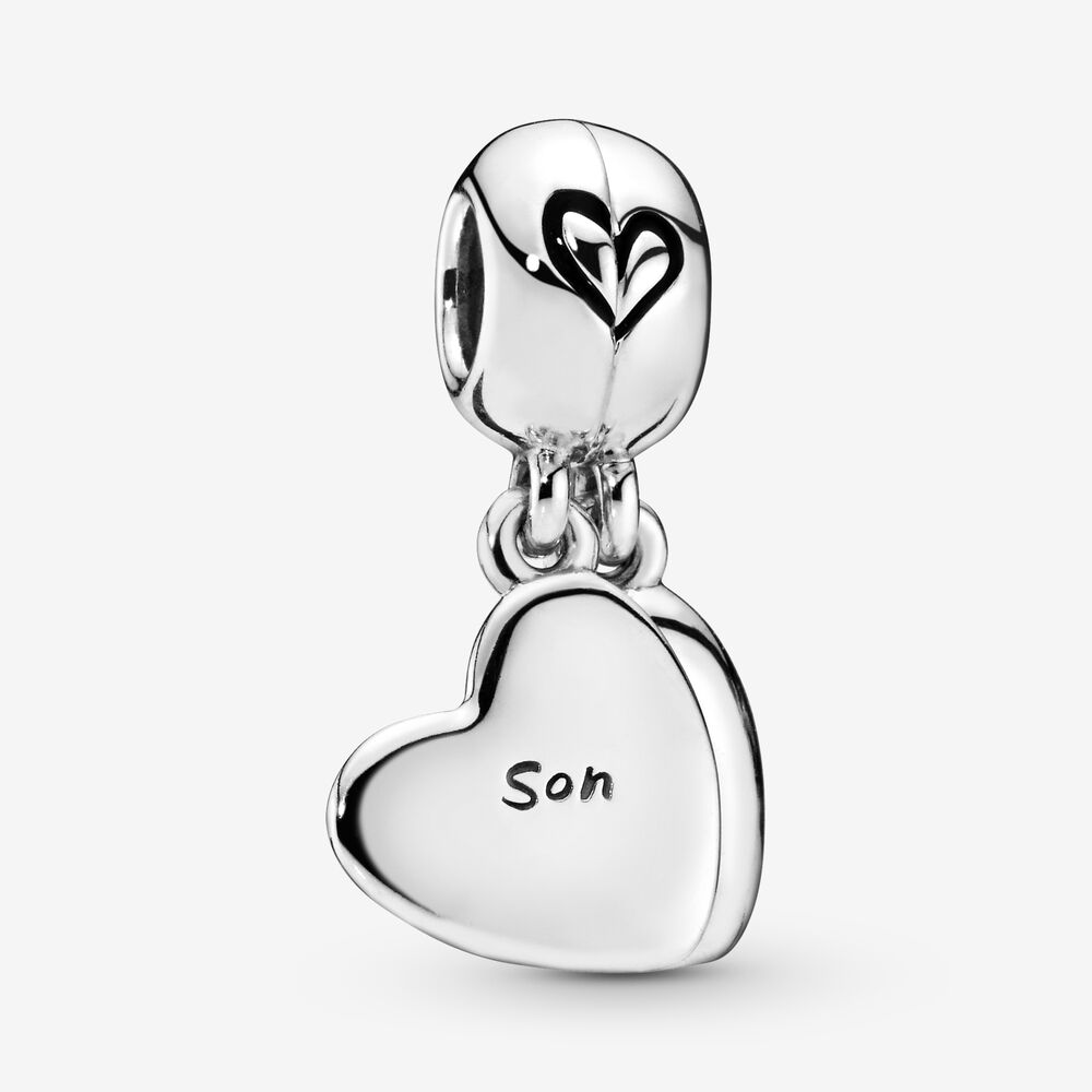 Mother & Son Love Dangle Charm | Pandora US | Argent sterling ...