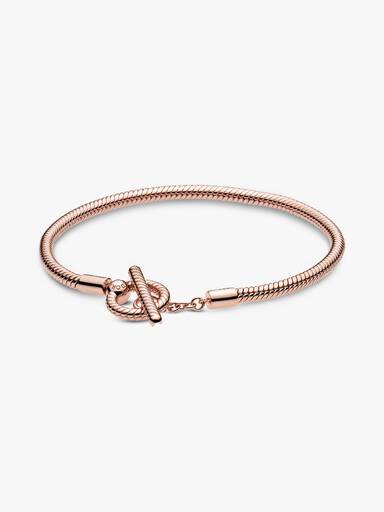 FINAL SALE - Pandora Moments T-Bar Snake Chain Bracelet