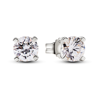 Pandora Era Lab-grown Diamond Stud Earrings 1.00 carat tw 14k White Gold